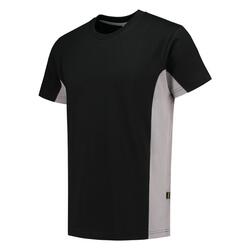 Tricorp T-Shirt Bicolor 102004 Black-Grey