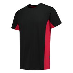 Tricorp T-Shirt Bicolor 102004 Black-Red