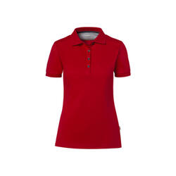 Hakro Damen-Poloshirt Cotton-Tec 214-02 rot